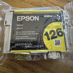Epson 126 Tinte gelb (neu/versiegelt) ohne Karton - Bild 1 von 3