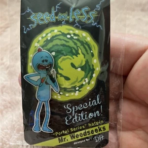 seedleSs Clothing Company Fitted Hat Pin Special Edition Mr. Weedseeks - Picture 1 of 2