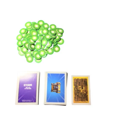 Fortnite 大富翁棋盘游戏限量版命中、风暴、胸部和构建卡 — 第 1/3 张图片