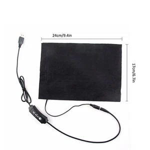 Pet Heating Pad USB Heating Cloth Three-level Temperature Control Winter Warm - Picture 1 of 11