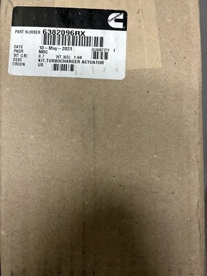 Genuine Cummins 6382096RX OEM HOLSET Turbocharger Actuator 6.7 6382096 5601240NX - Image 1 of 3