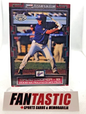 David Cooper #16 2008 Tristar Prospects Plus PRO DEBUT Auburn Doubledays - Image 1 of 2