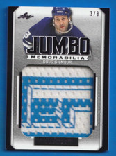 2022-23  In The Game Used DOUG GILMOUR JUMBO MEMORABILIA PATCH /8 TORONTO