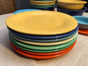 Fiesta Fiestaware Homer Laughlin Co Dinner Plate 10.5” You Choose Color - Picture 1 of 40