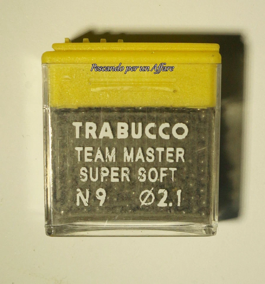 pallini piombo TRABUCCO team master super soft gr.30 - Immagine 1 di 1