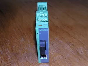 Phoenix 2708177 FL MC 10/100BASE-T/FO G1300 SM FO converter as new condition - Imagen 1 de 6