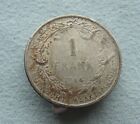 1914 Belgium One 1 Franc Silver World Coin 