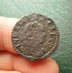 Louis XIV - Monnaie Franco-Catalane - Sizain - Date indéterminée - Barcelone - Imagen 1 de 1