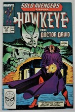 Solo Avengers HAWKEYE (1987 Series) #10 SEPT 1988 Marvel Comics NM