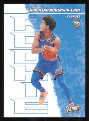 2021-22 Panini Player of the Day #78 Jeremiah Robinson-Earl - Image 1 of 2