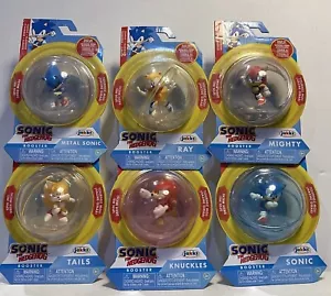 Sonic The Hedgehog Booster flipper Sonic Metal Sonic Ray Knuckles Mighty Tails - Foto 1 di 13