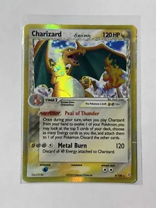 Pokémon TCG Charizard (Delta Species) EX Crystal Guardians 4/100 Holo Holo Rare - Picture 1 of 3