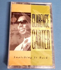 Clarence Carter Snatching It Back Cassette Tape Soul Blues Factory Sealed - Picture 1 of 2