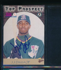1998 Multi-ad #8 J.J. Davis Augusta GreenJackets Signed Autograph (DR9)SWSW6