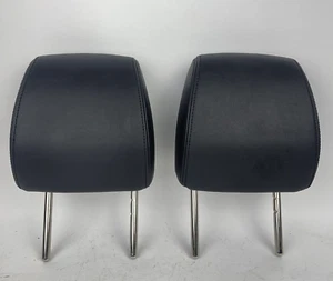 2014 2015 2016 Mazda 6 Headrest Left Driver & Right Set Black Leather OEM - Picture 1 of 8