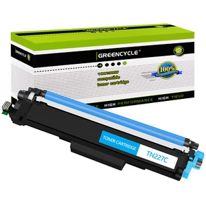 TN227 Cyan Toner Cartridge With Chip Fits For Brother MFC-L3770CDW MFC-L3730CDN - Picture 1 of 12