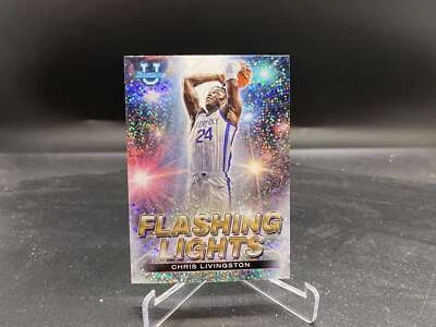 Chris Livingston 2022-23 Bowman’s Best UFlashing Lights Speckle FL-4 Kentucky - Image 1 of 2
