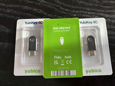 *NEW* *NIB* Yubico YubiKey 5C USB-C Security Key Device - Black