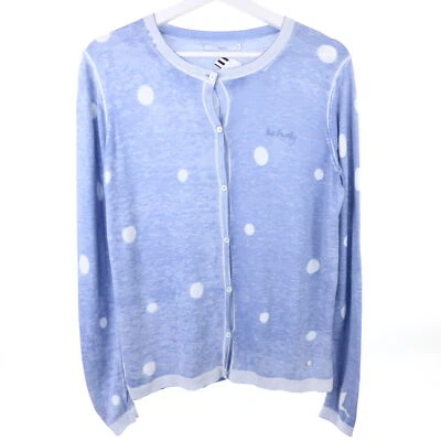Cárdigan BRAX Knit Dots puntos azul Offwhite talla 38 M Foto 1 de 3