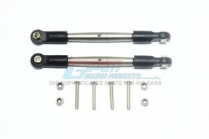 GPM STEEL HD FRONT STEERING TIE RODS TEAM LOSI 1/10 RC ROCK REY HAMMER REY U4 - Picture 1 of 3