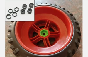 7mm to 12mm Wheel Hex Hub Adapter for 1-10 1-8 rx durango, slayer, mad fazer - Bild 1 von 2