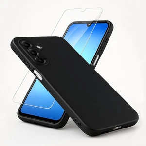 Case For Samsung Galaxy A17 A16 A26 A36 A56 Silicone Cover & Screen Protector - Picture 1 of 9