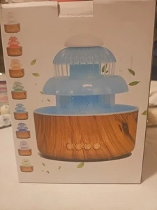Color Changing White Noise Top Fill USB Waterfall Humidifier NIB FREE SHIPPING! - Picture 1 of 7