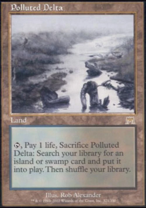 Polluted Delta - Damaged / Poor MTG Onslaught - Image 1 of 1
