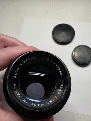 Auto Rikenon F/135mm 1:3.5 M42 Camera Lens - Image 1 of 4