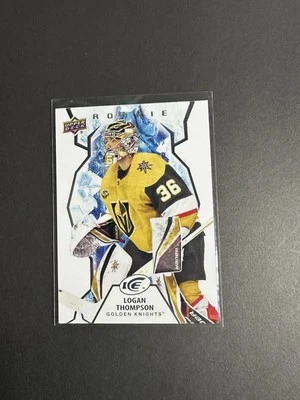 2021-22 Upper Deck Ice #131 Logan Thompson RC - Image 1 of 2