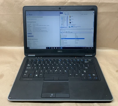 Dell Latitude E7440 Laptop, Intel i5-4310U@2.0GHz, 16GB RAM, 128GB SSD, Win10P - Image 1 of 4