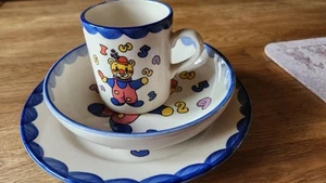 Kindergeschirr Set , 3-teilig, Keramik - Bild 1 von 4