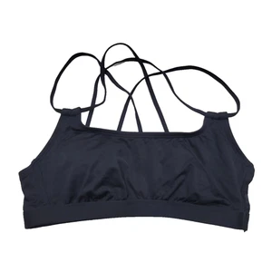 Damen Doppel Träger Schulter Bralette Bikini Oberteil - Kona Sol (Schwarz M) - Bild 1 von 14