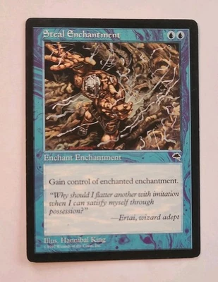 MtG Tempest Steal Enchantment  - Image 1 of 2