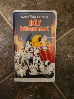 101 Dalmatians (VHS, 1992)  Walt Disney Classic Black Diamond Edition - Image 1 of 4