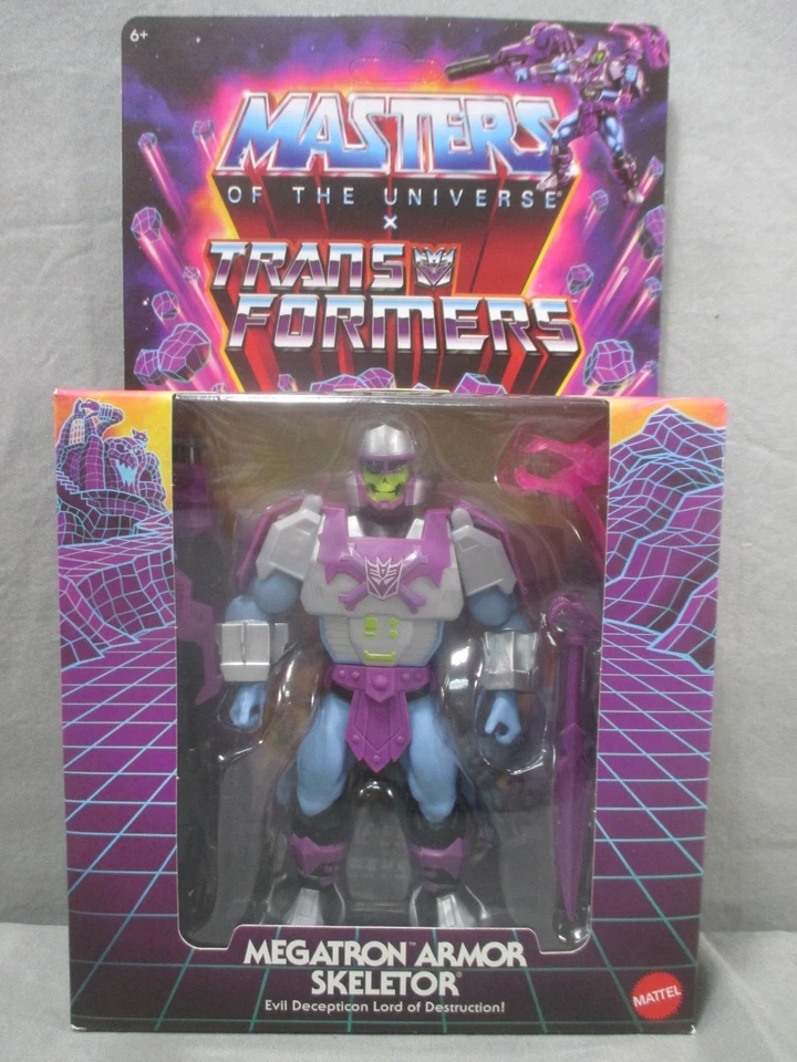 Masters of the Universe X MEGATRON ARMOR SKELETOR Transformers He-Man 2025 - Image 1 of 4
