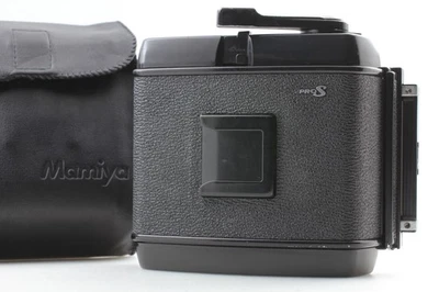 [Casi COMO NUEVO con Estuche] Mamiya RB67 Pro S 6x7 120 Rollo Película Soporte Trasero De JAPÓN Foto 1 de 4