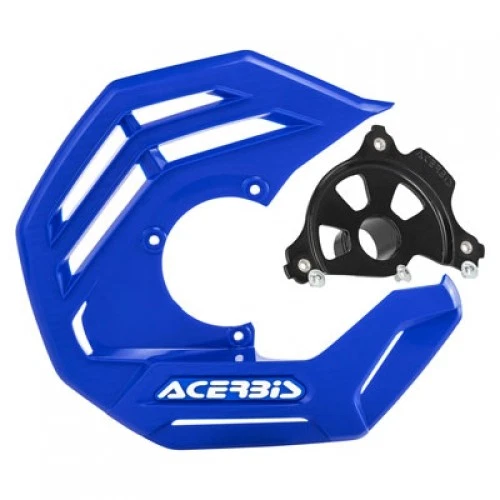 Acerbis X-Future Front Disc Cover with Mounting Kit YZ Blue with Black Mount - Image 1 of 1