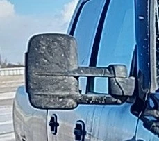 2004-2007 GMC Sierra 2500 RH Passenger Door Mirror Side View OEM - Image 1 of 4