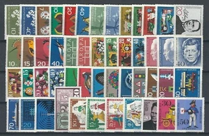 GERMANIA 1961/1966 50 FRANCOBOLLI NUOVI ** MNH SOLO SERIE COMPLETE 1a QUALITÀ - Picture 1 of 1