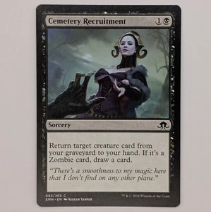 Cemetery Recruitment - Eldritch Moon EMN Magic Card MTG - NM - Bild 1 von 2