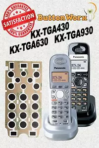 Kit réparation bouton clavier Panasonic KX-TGA930T KX-TGA931T KX-TGA935B KX-TGA939T - Photo 1/5