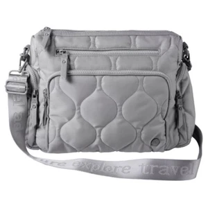 Samantha Brown To-Go Quilted Cargo Crossbody - Black-NWT - Picture 1 of 5
