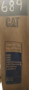 CAT Caterpillar 428 438 & II SERVICE SHOP REPAIR MANUAL TRACTOR BACKHOE LOADER - Picture 1 of 9