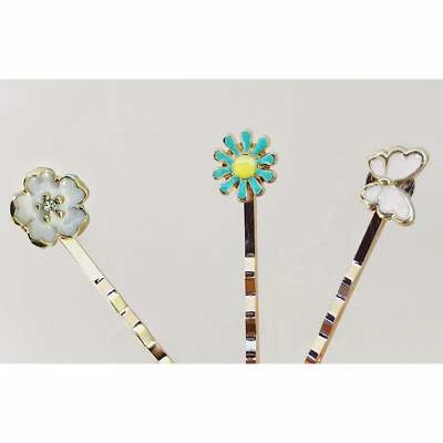 Pinzas para el cabello mariposa dorada, alfileres para el cabello para mujer, pinzas para el cabello de moda, Bobby P para mujer Foto 1 de 4