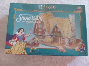 Wrebbit Puzz 3D Jigsaw Puzzle Snow White 7 Dwarfs 96pcs Walt Disney -Unopened - Picture 1 of 5