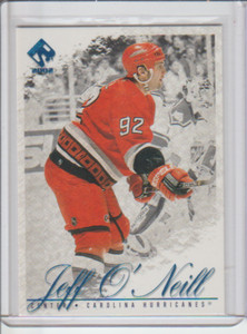 2001-02 Pacific Private Stock Retail Blue #16 Jeff O'Neill Carolina Hurricanes