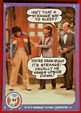 MORK & MINDY - Card #83 - A STRANGE WAY TO SLEEP - Topps - ROBIN WILLIAMS 1978