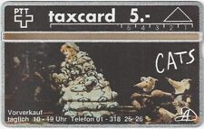 TK 490b Telefonkarte/Phonecard Schweiz Musical "Cats" 5SfR