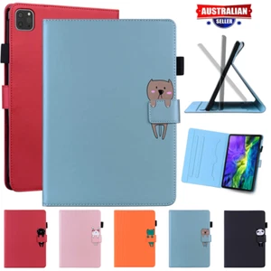 For iPad 11th 10th 9th 8th 7th Gen Mini 7 Air Pro 2025 Leather Smart Case Cover - Picture 1 of 72